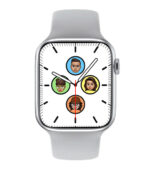 Smartwatch hw56 plus Frente - Prata